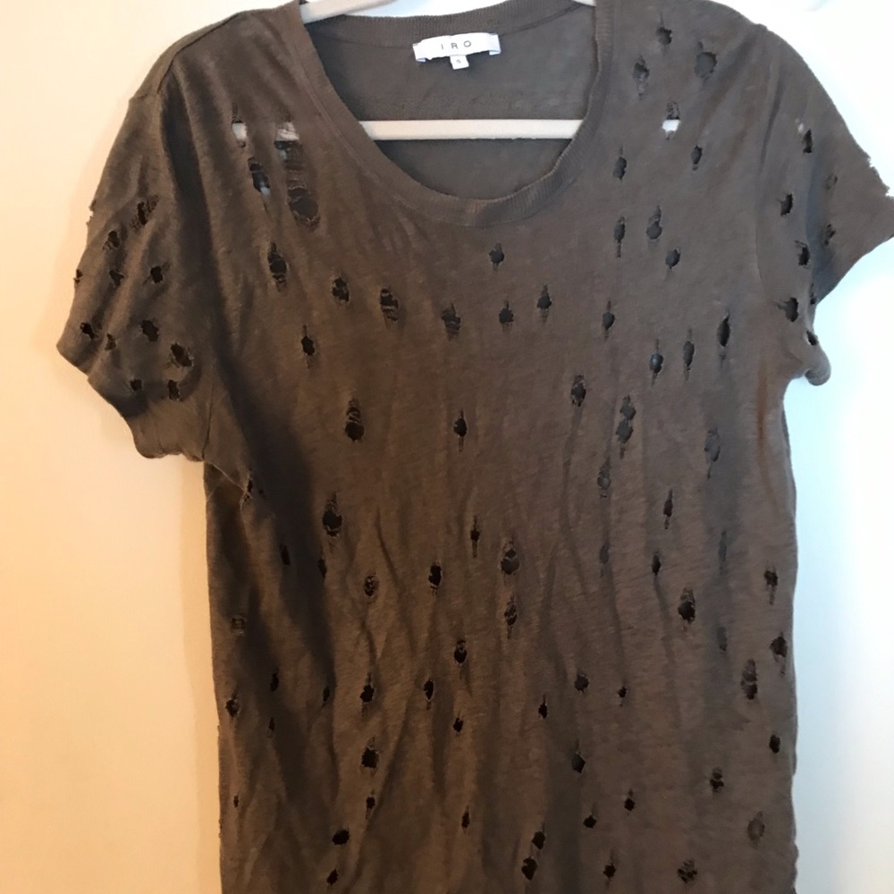 IRO distressed tee